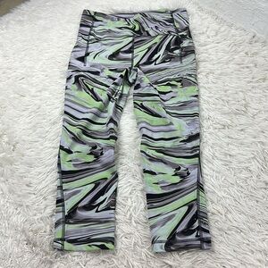 Lululemon Swift Speed High-Rise Crop 21" Paint Glide Warp Multi